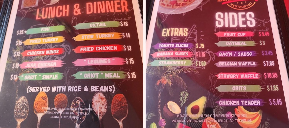 Ideal Caribbean restaurant Gallery Image 6