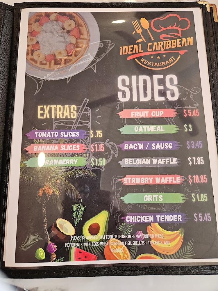Ideal Caribbean restaurant Menu image 3
